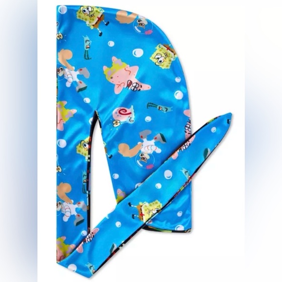 SpongeBob SquarePants Reversible Durag- NWT - Picture 2 of 2